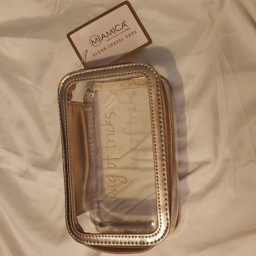 Miamica's  "Bag of Tricks" Clear Travel Case